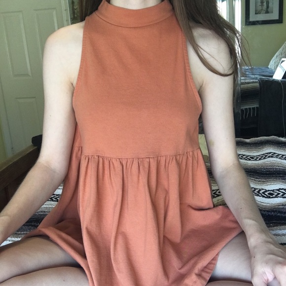 Free People Tops - Free People Cupcake Retro mock neck peplum tank!